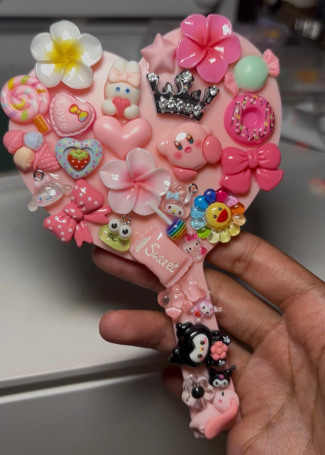Heart Shaped Junk Mirror