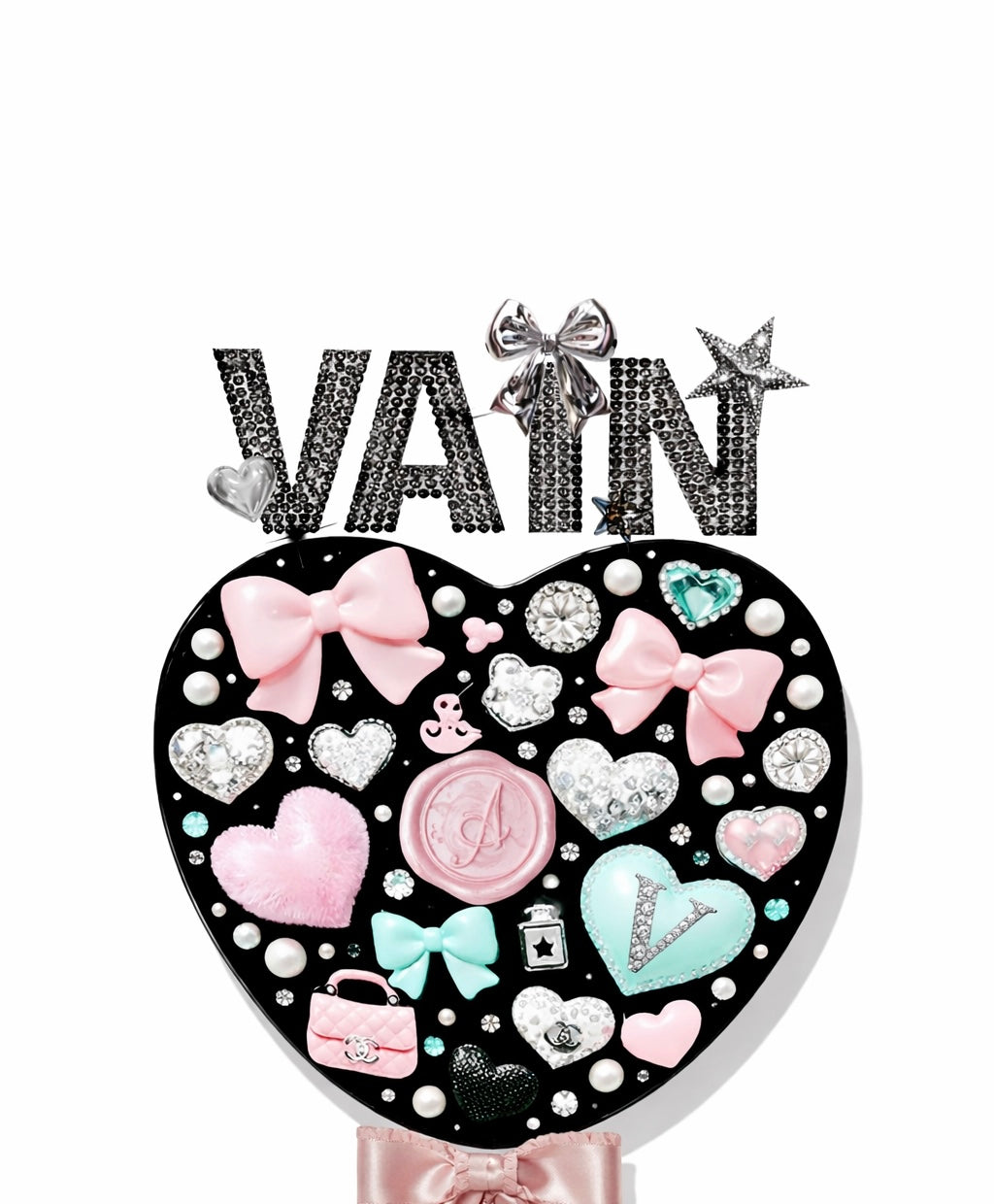 Heart Shaped Junk Mirror